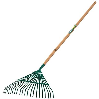 Leborgne Fiskars – Scopa, per prato, Dente piatto, con manico Leborgne Fiskars – Scopa, per prato, Dente piatto, con manico
