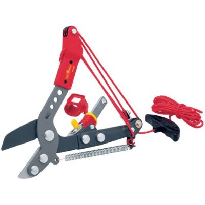 WOLF Garten 7200000 RC-VM Svettatoio a Battente Professionale, Rosso/Argento WOLF Garten 7200000 RC-VM Svettatoio a Battente Professionale, Rosso/Argento
