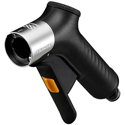 Fiskars Manico per Pistola da Irrigazione, FiberComp, Flusso Regolabile di Continuo, Leva On/Off, Filtro dell'Acqua Rimovibile, Misura Universale, FiberComp/Metallo, Nero/Arancione, Fiskars Manico per Pistola da Irrigazione, FiberComp, Flusso Regolabile di Continuo, Leva On/Off, Filtro dell'Acqua Rimovibile, Misura Universale, FiberComp/Metallo, Nero/Arancione,