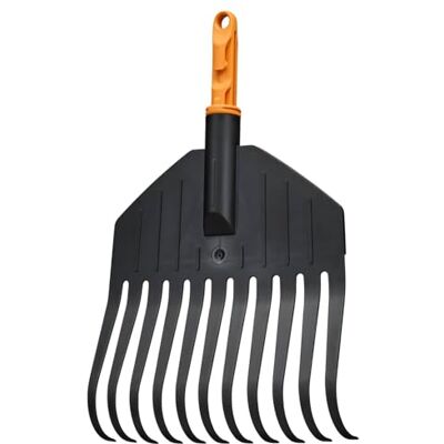 Fiskars OneClick Mini Rastrello a Ventaglio, per Aiuole e Spazi Stretti, Cambio Semplice con un Clic, Denti Morbidi e Flessibili, Nero/Arancione, Fiskars OneClick Mini Rastrello a Ventaglio, per Aiuole e Spazi Stretti, Cambio Semplice con un Clic, Denti Morbidi e Flessibili, Nero/Arancione,