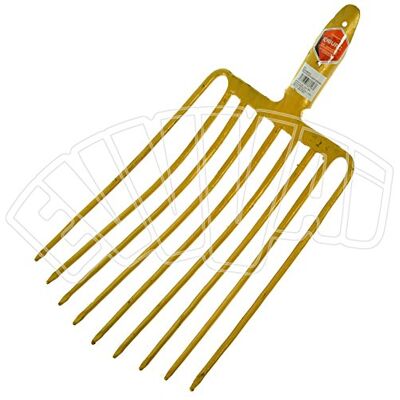 Cilli FORCA IN ACCIAIO DA GHIAIA 9 DENTI FORCONE PER GIARDINO GIARDINAGGIO AGRICOLTURA Cilli FORCA IN ACCIAIO DA GHIAIA 9 DENTI FORCONE PER GIARDINO GIARDINAGGIO AGRICOLTURA