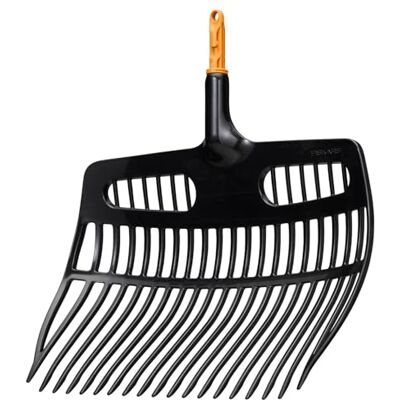 Fiskars OneClick Rastrello a Pala, Attacco Versatile per Rastrellare, Sollevare e Setacciare, Cambio Facile con un Solo Clic, Ampio Design Della Pala, Nero/Arancione, Cod. art.: Fiskars OneClick Rastrello a Pala, Attacco Versatile per Rastrellare, Sollevare e Setacciare, Cambio Facile con un Solo Clic, Ampio Design Della Pala, Nero/Arancione, Cod. art.:
