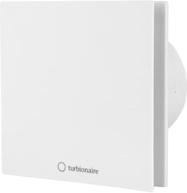 Turbionaire Arte 100SW Aspiratore Bianco 100 Millimetri Estrazione Ventilazione Standard per Bagno Cucina Valvola di Non Ritorno Aspirazione Perimetrale, Protezione IPX4