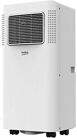 Beko BP209C Climatizzatore Portatile, 9000 Btu, Raffrescamento, Funzione Deumificazione Bianco, 33 x 28 x 68,5h cm