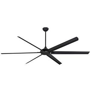 Westinghouse Ventilatori da soffitto per interni in nero opaco da 254 cm Lighting Widespan con telecomando e motore DC Westinghouse Ventilatori da soffitto per interni in nero opaco da 254 cm Lighting Widespan con telecomando e motore DC