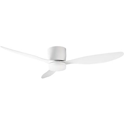 Orbegozo Ventilatore da soffitto, 132 cm, motore DC, 30 W, 6 velocità, LED CCT regolabile (luce LED 27 W), ultra silenzioso, funzione inverno/estate, tripla protezione antipolvere Orbegozo Ventilatore da soffitto, 132 cm, motore DC, 30 W, 6 velocità, LED CCT regolabile (luce LED 27 W), ultra silenzioso, funzione inverno/estate, tripla protezione antipolvere