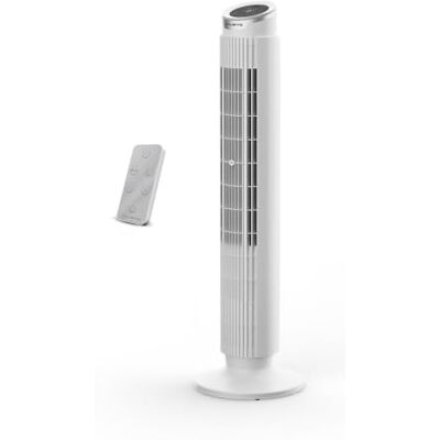 Rowenta Eole Silence Force, Ventilatore a Torre, Nero, VU7025 Rowenta Eole Silence Force, Ventilatore a Torre, Nero, VU7025