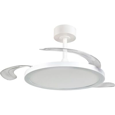 Reality Leuchten LED Lampadario a Soffitto con Ventilatore - Moderna 1-Flame, Ø 106,5cm Reality Leuchten LED Lampadario a Soffitto con Ventilatore - Moderna 1-Flame, Ø 106,5cm