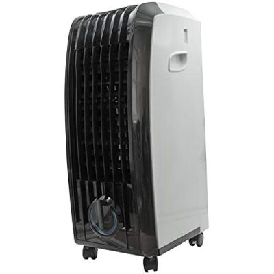 MPM climatizzatore evaporativo refrigeratore d'aria portatile oscillante, funzione umidificatore purificatore aria, serbatoio 8L, cassetto ghiaccio MPM climatizzatore evaporativo refrigeratore d'aria portatile oscillante, funzione umidificatore purificatore aria, serbatoio 8L, cassetto ghiaccio