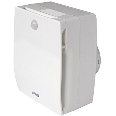 La Ventilazione -Y Aspiratore Centrifugo con Comando Infrarosso Regolabile per Foro, 100/4" mm, Bianco La Ventilazione -Y Aspiratore Centrifugo con Comando Infrarosso Regolabile per Foro, 100/4" mm, Bianco