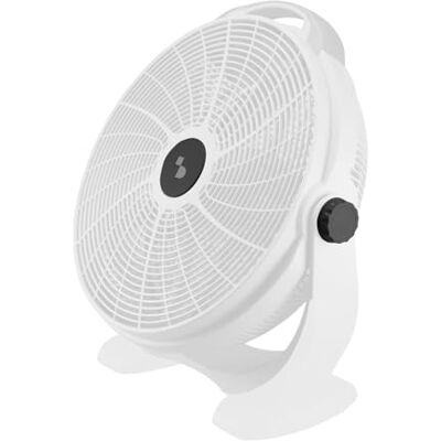 BEPER Ventilatore da Pavimento 360° – Ventilatore da Terra con 5 Pale, 3 Velocità, Inclinazione Totale, Maniglia per Trasporto, Potente e Silenzioso BEPER Ventilatore da Pavimento 360° – Ventilatore da Terra con 5 Pale, 3 Velocità, Inclinazione Totale, Maniglia per Trasporto, Potente e Silenzioso