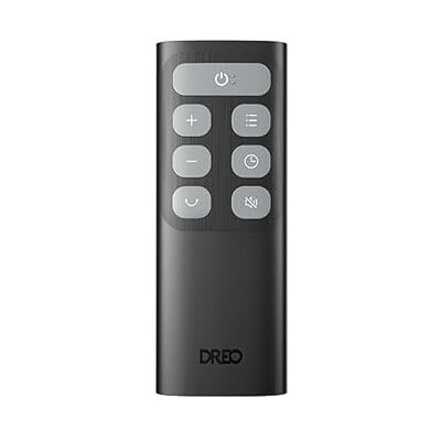 DREO Controllo di tutte le funzioni, senza batteria, nuova versione aggiornata, nero DREO Controllo di tutte le funzioni, senza batteria, nuova versione aggiornata, nero