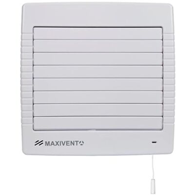 Airflow MaxiVent 150mm Ventilatore Estrattore 72 L/S Con Serranda Automatica, Sensore Umidità, IP45, Potenza 28W, Rumorosità 46–57 DB, Installazione Parete/Soffitto, Garanzia 3 Anni Airflow MaxiVent 150mm Ventilatore Estrattore 72 L/S Con Serranda Automatica, Sensore Umidità, IP45, Potenza 28W, Rumorosità 46–57 DB, Installazione Parete/Soffitto, Garanzia 3 Anni