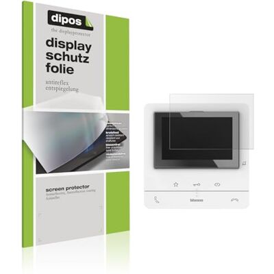 dipos 2x Pellicola Protettiva opaca per Bticino 344672 Antiriflesso, riduce i riflessi, si adatta perfettamente, ultra sottile, antigraffio, senza bolle, anti impronte, autoadesiva dipos 2x Pellicola Protettiva opaca per Bticino 344672 Antiriflesso, riduce i riflessi, si adatta perfettamente, ultra sottile, antigraffio, senza bolle, anti impronte, autoadesiva