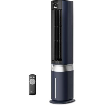 Midea Sensicool Raffreddatore ad aria con raffreddamento ad acqua da 7 l, condizionatore portatile senza tubo di scarico, ventilatore con raffreddamento ad acqua, 2000 m³/h, 6 velocità, display Midea Sensicool Raffreddatore ad aria con raffreddamento ad acqua da 7 l, condizionatore portatile senza tubo di scarico, ventilatore con raffreddamento ad acqua, 2000 m³/h, 6 velocità, display