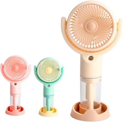 Blue Sky Ventilatore nebulizzatore Accessorio da viaggio Colore casuale Plastica 18 cm Ricaricabile Compatto 3 velocità USB-C Serbatoio acqua Da 14 anni Blue Sky Ventilatore nebulizzatore Accessorio da viaggio Colore casuale Plastica 18 cm Ricaricabile Compatto 3 velocità USB-C Serbatoio acqua Da 14 anni