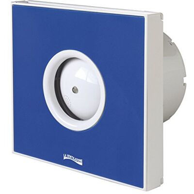 La Ventilazione Aspiratore Elicoidale Design Extra Piatto, Blu, per Foro diametro 100 mm / 4 La Ventilazione Aspiratore Elicoidale Design Extra Piatto, Blu, per Foro diametro 100 mm / 4