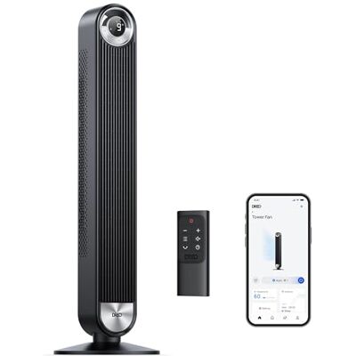 DREO Cruiser Pro 106 cm Smart Tower Fan, Ventilatore WiFi Alexa, ventilatore oscillante a 90°, 9 impostazioni di velocità, timer di 12 ore, controllo APP, controllo vocale, telecomando, display LED DREO Cruiser Pro 106 cm Smart Tower Fan, Ventilatore WiFi Alexa, ventilatore oscillante a 90°, 9 impostazioni di velocità, timer di 12 ore, controllo APP, controllo vocale, telecomando, display LED