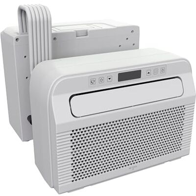 Be Cool Condizionatore Condizionatore Mini Split 3 in 1 5000 BTU con WiFi, Controllo App, Raffreddamento, Ventilazione, Deumidificazione, Timer 24h, Modalità Sonno, per ambienti fino a 12 m² Be Cool Condizionatore Condizionatore Mini Split 3 in 1 5000 BTU con WiFi, Controllo App, Raffreddamento, Ventilazione, Deumidificazione, Timer 24h, Modalità Sonno, per ambienti fino a 12 m²