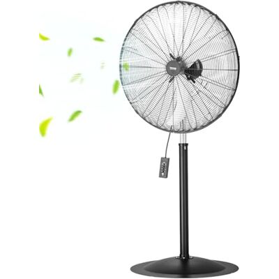 VEVOR Ventilatore da Pavimento, Ventilatore Oscillante da 30 pollici Girevole a 85 Gradi, Altezza Regolabile con 3 Velocità Regolabili, Alta Potenza per Camera da Letto, Soggiorno, Casa, Ufficio VEVOR Ventilatore da Pavimento, Ventilatore Oscillante da 30 pollici Girevole a 85 Gradi, Altezza Regolabile con 3 Velocità Regolabili, Alta Potenza per Camera da Letto, Soggiorno, Casa, Ufficio