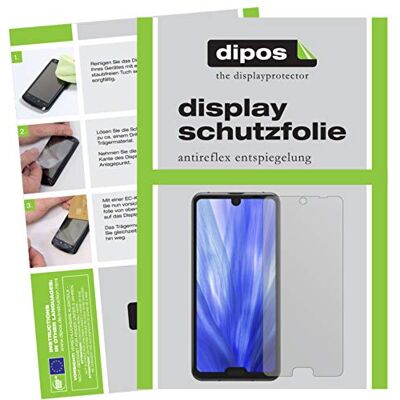 dipos 6x Pellicola Protettiva opaca per Sharp Aquos R3 Antiriflesso, riduce i riflessi, si adatta perfettamente, ultra sottile, antigraffio, senza bolle, anti impronte, autoadesiva dipos 6x Pellicola Protettiva opaca per Sharp Aquos R3 Antiriflesso, riduce i riflessi, si adatta perfettamente, ultra sottile, antigraffio, senza bolle, anti impronte, autoadesiva