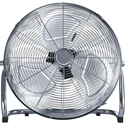Melchioni Family Ventilatore da terra 4MF 2218IN, Stile industriale, 3 Pale in metallo, 45 cm di diametro, 3 Velocità, Griglia di Protezione, 90 W di potenza, Melchioni Family Ventilatore da terra 4MF 2218IN, Stile industriale, 3 Pale in metallo, 45 cm di diametro, 3 Velocità, Griglia di Protezione, 90 W di potenza,