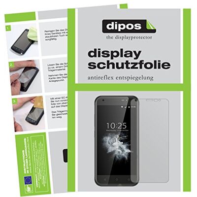 dipos 2x Pellicola Protettiva opaca per Wieppo S5 Antiriflesso, riduce i riflessi, si adatta perfettamente, ultra sottile, antigraffio, senza bolle, anti impronte, autoadesiva dipos 2x Pellicola Protettiva opaca per Wieppo S5 Antiriflesso, riduce i riflessi, si adatta perfettamente, ultra sottile, antigraffio, senza bolle, anti impronte, autoadesiva