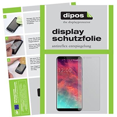 dipos 2x Pellicola Protettiva opaca per Umidigi S2 Lite Antiriflesso, riduce i riflessi, si adatta perfettamente, ultra sottile, antigraffio, senza bolle, anti impronte, autoadesiva dipos 2x Pellicola Protettiva opaca per Umidigi S2 Lite Antiriflesso, riduce i riflessi, si adatta perfettamente, ultra sottile, antigraffio, senza bolle, anti impronte, autoadesiva
