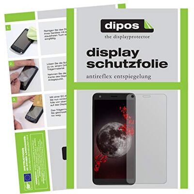 dipos 2x Pellicola Protettiva opaca per Sharp B10 Antiriflesso, riduce i riflessi, si adatta perfettamente, ultra sottile, antigraffio, senza bolle, anti impronte, autoadesiva dipos 2x Pellicola Protettiva opaca per Sharp B10 Antiriflesso, riduce i riflessi, si adatta perfettamente, ultra sottile, antigraffio, senza bolle, anti impronte, autoadesiva