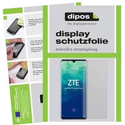 dipos 2x Pellicola Protettiva opaca per Axon 10 Pro Antiriflesso, riduce i riflessi, si adatta perfettamente, ultra sottile, antigraffio, senza bolle, anti impronte, autoadesiva dipos 2x Pellicola Protettiva opaca per Axon 10 Pro Antiriflesso, riduce i riflessi, si adatta perfettamente, ultra sottile, antigraffio, senza bolle, anti impronte, autoadesiva