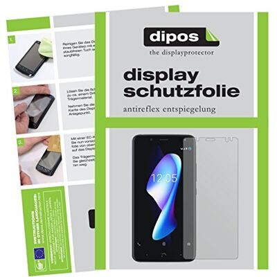 dipos 2x Pellicola Protettiva opaca per BQ Aquaris V Antiriflesso, riduce i riflessi, si adatta perfettamente, ultra sottile, antigraffio, senza bolle, anti impronte, autoadesiva dipos 2x Pellicola Protettiva opaca per BQ Aquaris V Antiriflesso, riduce i riflessi, si adatta perfettamente, ultra sottile, antigraffio, senza bolle, anti impronte, autoadesiva