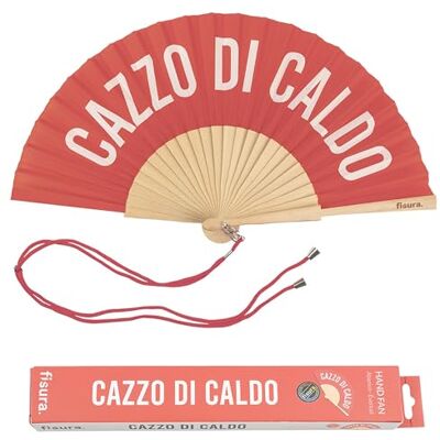 Fisura VENTAGLIO 'C*ZZO DI CALDO' ROSSO Fisura VENTAGLIO 'C*ZZO DI CALDO' ROSSO
