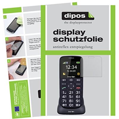 dipos 2x Pellicola Protettiva opaca per bea-fon SL240 Antiriflesso, riduce i riflessi, si adatta perfettamente, ultra sottile, antigraffio, senza bolle, anti impronte, autoadesiva dipos 2x Pellicola Protettiva opaca per bea-fon SL240 Antiriflesso, riduce i riflessi, si adatta perfettamente, ultra sottile, antigraffio, senza bolle, anti impronte, autoadesiva
