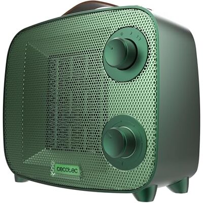 Cecotec Termoventilatore Ceramico da Tavolo ReadyWarm 1550 Ceramic Aura. 1500W, 3 Modalità, Termostato Regolabile, Silenzioso, Tripla Sicurezza, Design Moderno, Copertura 15m², Efficienza Energetica Cecotec Termoventilatore Ceramico da Tavolo ReadyWarm 1550 Ceramic Aura. 1500W, 3 Modalità, Termostato Regolabile, Silenzioso, Tripla Sicurezza, Design Moderno, Copertura 15m², Efficienza Energetica