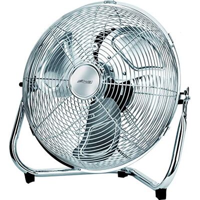 MPM Ventilatore industriale pavimento corpo metallo, 3 pale metalliche 35 cm, 3 velocità, potente motore silenzioso 60 W MPM Ventilatore industriale pavimento corpo metallo, 3 pale metalliche 35 cm, 3 velocità, potente motore silenzioso 60 W