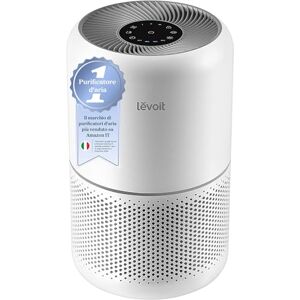 LEVOIT Purificatore d'Aria, Filtro HEPA per Allergie e Asma, Fino a 44m², 24dB, Depuratore Rimuove 99,97% di Polvere Pollini Peli Muffe Fumo Odori, Modalità di Sonno&Timer, per Casa Uffcio LEVOIT Purificatore d'Aria, Filtro HEPA per Allergie e Asma, Fino a 44m², 24dB, Depuratore Rimuove 99,97% di Polvere Pollini Peli Muffe Fumo Odori, Modalità di Sonno&Timer, per Casa Uffcio