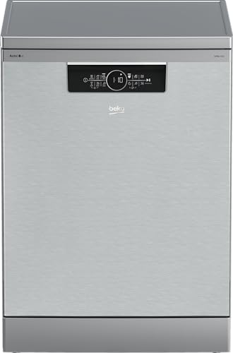 Beko Lavastoviglie Standard Classe C, Linea Estetica Beyond bPRO500, Display Access Touch, ProSmart Inverter, Terzo Cestello, Sistema Autodose, Tecnologia CornerIntense, Inox