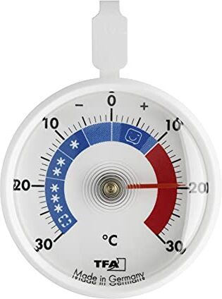 TFA Dostmann Termometro di raffreddamento analogico piccolo e pratico controllo frigorifero congelatore L 72 x L 21 x H 95 mm