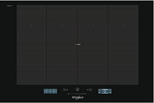 Whirlpool piano cottura Nero Incasso A induzione