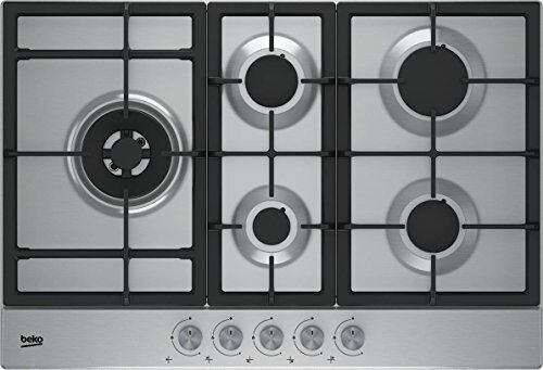 Beko Incasso Gas Acciaio inossidabile piano cottura