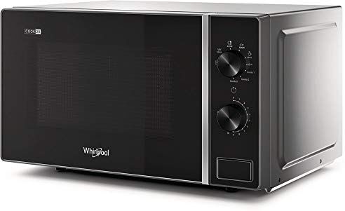 Whirlpool MWP 103 SB microwave Countertop Grill microwave 20 L 700 W Black Silver