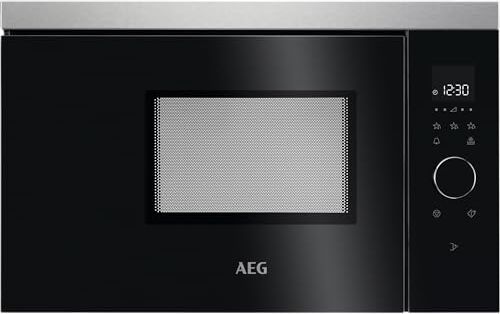 AEG Built-in Solo microwave 17 L 800 W Black Stainless steel