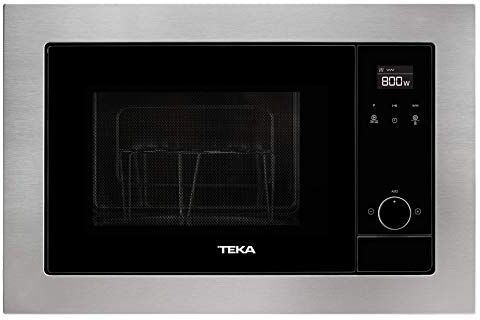 Teka MS 620 bis Forno a Microonde, 200 W, 20 Litri, Acciaio, Nero