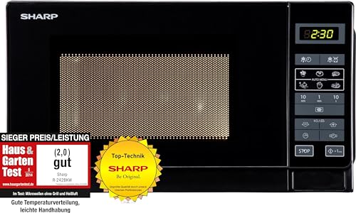 Sharp R-242 BKW forno a microonde [Importato dalla Germania]
