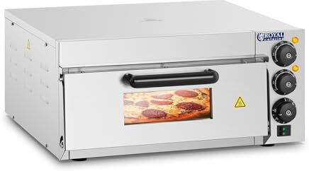 Royal Catering Forno Elettrico per Pizza Professionale RCPO-2000-1PE 1 compartimento