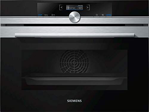 Siemens iQ700  forno Forno elettrico Nero, Acciaio inossidabile A+