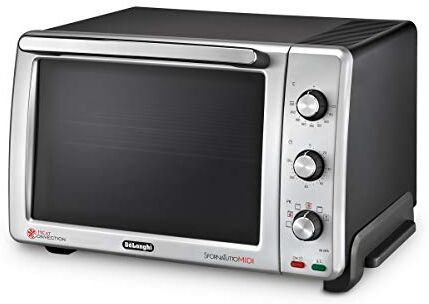 DeLonghi Sfornatutto MIDI Forno Elettrico, 24 Litri, 2000 W, Argento