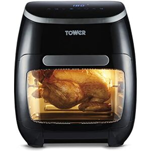 TOWER T17039 Forno ad Aria/Friggitrice ad Aria Digitale Xpress 5-in-1, Air Fryer con Circolazione Rapida dell'Aria, Friggitrice Aria/Fornetto con Timer 60 Minuti, 11L, 2000W, Nero TOWER T17039 Forno ad Aria/Friggitrice ad Aria Digitale Xpress 5-in-1, Air Fryer con Circolazione Rapida dell'Aria, Friggitrice Aria/Fornetto con Timer 60 Minuti, 11L, 2000W, Nero