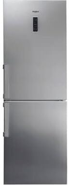 Whirlpool fridge-freezer Freestanding 462 L E Stainless steel