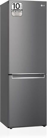 LG Frigorifero GBP31DSLZN Combi 186 NF Inox A++q, 1 Liter, Grigio